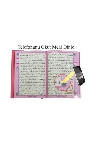 Merve Yayınları Kur'An-I Kerim Rahle Boy Pembe Kuran-014 - Hafı