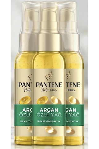 Pantene Doğal Sentez Argan Yağlı Saç Bakım Serumu 3 X 100 Ml