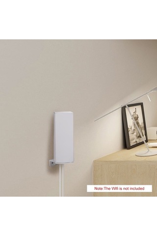 Moly Linksys Velop İçin Beyaz Duvar Wifi Tutucu, Sinyal Geliştirici, 3 Adet Paket Beyaz