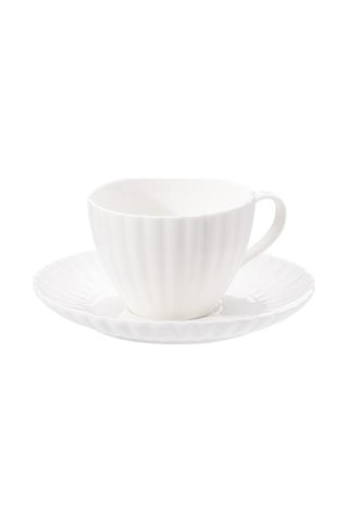 Korkmaz A8641-1 Tulip Collection 12 Parça 6 Kişilik Kahve Fincan Takımı Beyaz