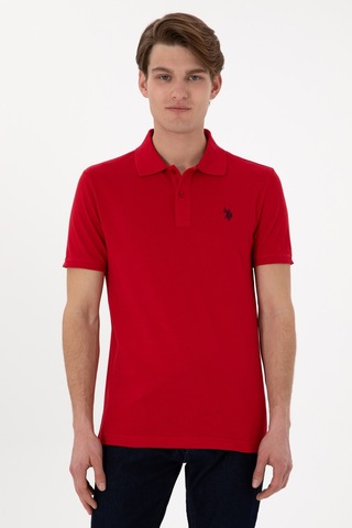 U.S. Polo Assn. Us. Polo Assn. Erkek Tişört 50297984-vr030 KIrmızı