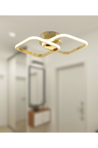 Tt405-2-fsr Tt Ayd 3 Renk Işık Fransız Sarı Kaplama Led Avize Rose Gold