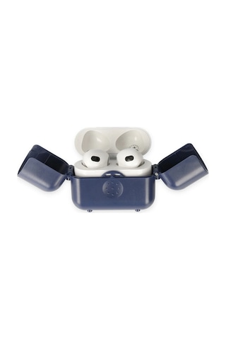 Newface Airpods Uyumlu 3 3.nesil Basmalı Kılıf Csmtex - 27 - Lacivert