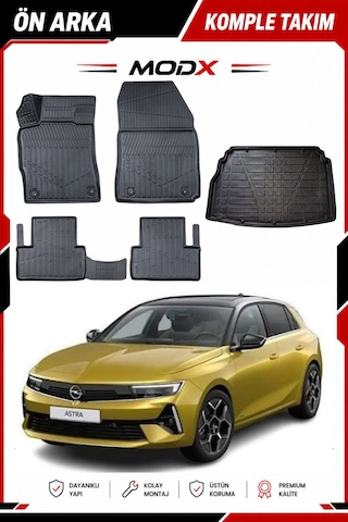 Hyundai Tucson Elite Comfort Prime Paket 2021 Sonrası 5d Havuzlu Paspas + 3d Bagaj Havuzu