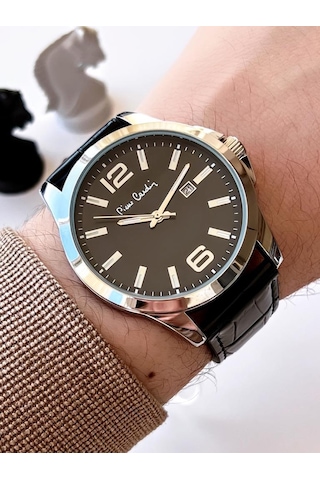 Pierre Cardin 800411F08SY Deri Kordon Erkek Kol Saati