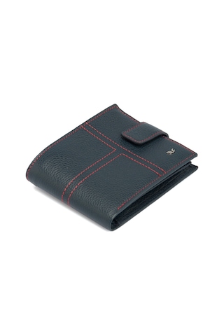 Tergan Lacivert Deri Erkek Cüzdanı 01559X86