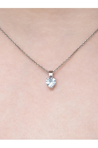 Uvelirnye Tradicii Doğal Topazlı 925 Ayar Gümüş Kolye Sky 153607927