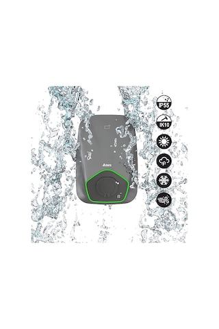 Hera Chargepack Personal 7.4 KW Soketli Elektrikli Araç Şarj Ünitesi Gri