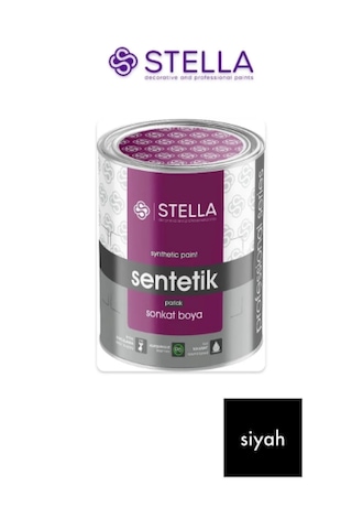 Stella Son Kat Yağlı Boya Sentetik 1 Kg Siyah