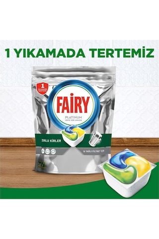 Fairy Platinum 125'li Bulaşık Makinası Kapsül