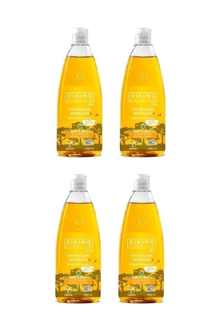 Viking Nergis & Bergamot Kokulu Sıvı Bulaşık Deterjanı 4 x 750 ML Viking Nergis & Bergamot Kokulu Sıvı Bulaşık Deterjanı 4 x 750 ML