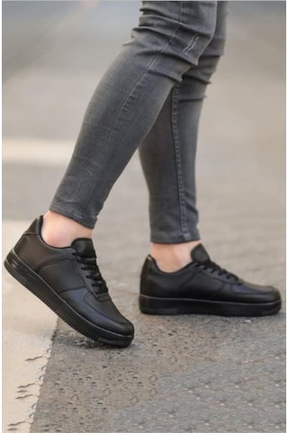 Tomms Unisex Siyah Sneaker Ayakkabı Günlük Sneakers Tmssnkr78 (526654185)