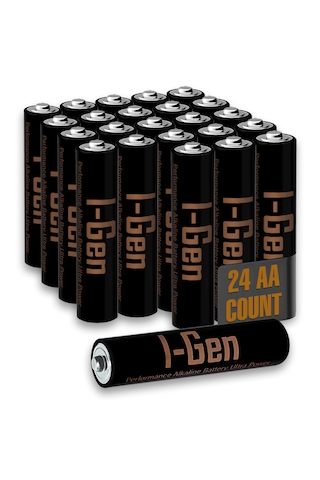 I-Gen A141 Ultra Alkalin AA Kalem Pil 24'lü Paket LR6 1.5V