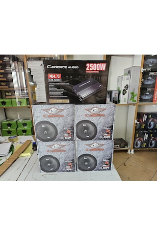 Cadence 20 Cm 2 Takım 120 Rms Cadence 4x70 Rs Anfi Dom Tiz Kıngvo