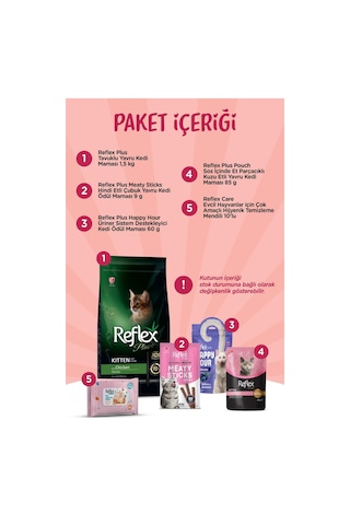 Reflex Plus Yavru Kedi Başlangıç Paketi