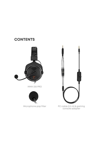 Beyerdynamic Mmx 330 Pro Açık Yapılı Kardioid Mikrofonlu Kablolu Oyuncu Kulaklığı