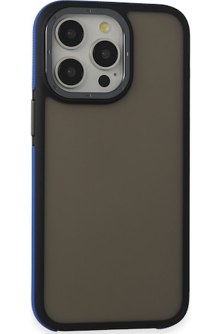 Newface Apple   Uyumlu  iPhone 13 Pro Max Harvel Kapak - Lacivert