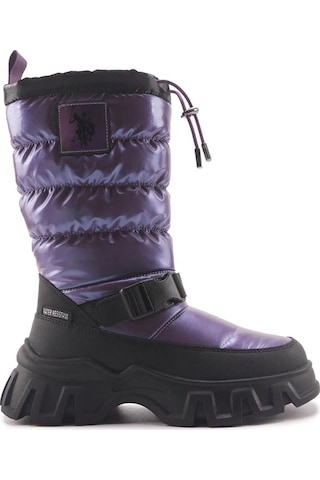 U.S. Polo Assn. U.s Polo Assn. 101916421 Poretta Mor Kız Çocuk Çizme Mor