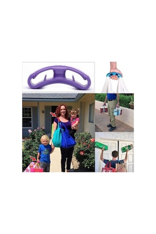 Alışveriş Çantası Taşıma Aparatı Omuzda Poşet Taşıma Ağır Yük