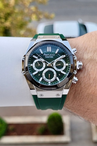 Ferrucci Fcıste364 Erkek Kol Saati Gümüş