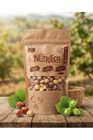 Nutrieco Tuzlu Fındık Özel Tuz Kaplama & Fırınlanmış Premium Lezzet 1000gr 1 KG