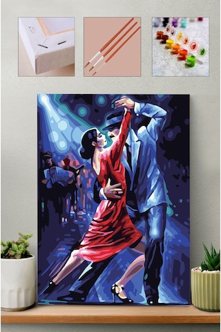 Sayılarla Boyama Seti - Dans Renk