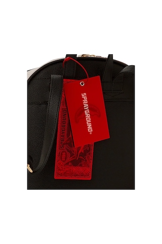 Sprayground Spraysharks Worldwıde Savage Sırt Çantası, Suya Dayanıklı Suni Deri Kahverengi