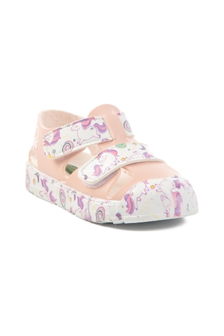 United Colors Of Benetton Pudra Cırtlı Kız Bebek Sandalet Bn-1409 B