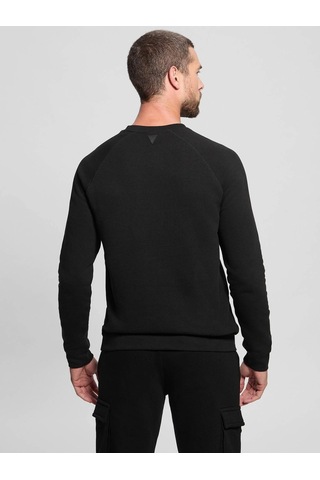 Guess New Aldwin Erkek Sweatshirt Z4yq16k9v31 Siyah
