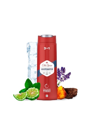 Old Spice Whitewater Erkek Duş Jeli ve Şampuan 400 ML