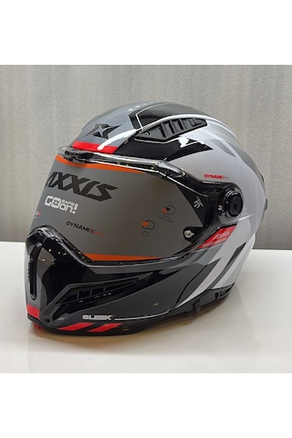 Axxıs Kask Fu409sv Ghostfıghter Sv Sleek A2 Parlak Siyah/beyaz