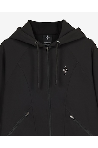 Skechers W Full Zip Jacket Kadın Siyah S2620072-3817