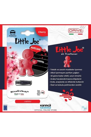 Little Joe Thums Up Cherry Kalorifere Geçme Oto Kokusu Kiraz