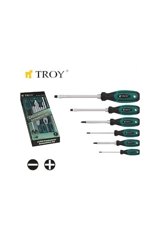 Troy 22304 Tornavida Seti - 6 Parça