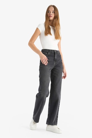 Defacto 90s Wide Leg Yüksek Bel Uzun Jean Pantolon F2943ax25wnnm36 Antrasit