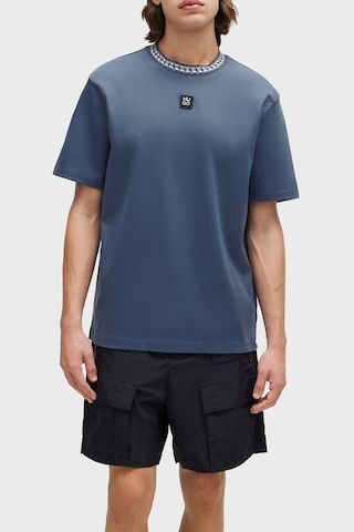 Hugo Erkek T Shirt 50510035 462 Mavi Mavi