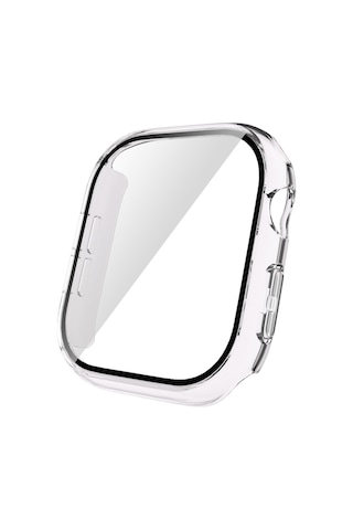 Apple Uyumlu Watch Series 10 42mm Elektroplatin Saat Gövde Kasa Ve Ekran Koruyucu