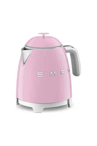 Smeg 50's Style KLF05 800 ML 1400 W Mini Su Isıtıcı Kettle Pembe