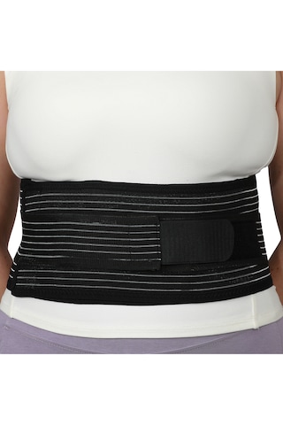 Zabinza Abdominal Korse Siyah