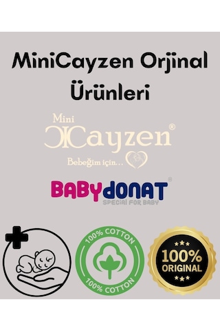 Peruflic Puantiye Desenli % 100 Pamuk Kız Bebek Hastane Çıkış Seti 0-3 Ay