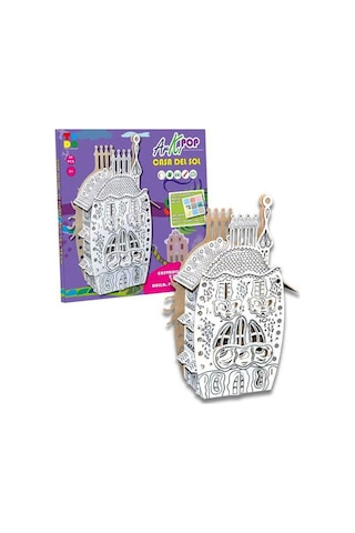 Casa Del Sol 3d Boyanabilir Maket Ag0465