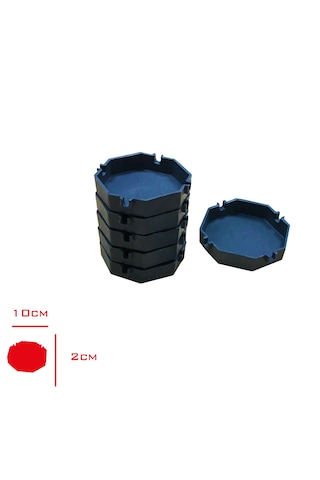 Melamin Küllük Kül Tablası 10 Adet