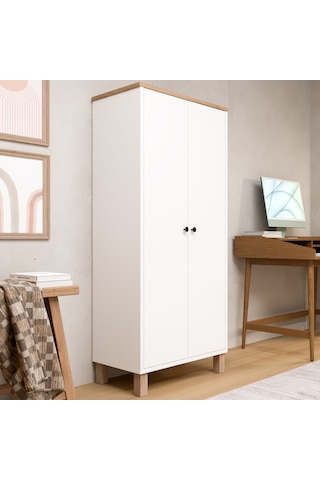 Robin Home Alaska Çok Amaçlı Dolap Mutfak Kiler Erzak Banyo Dolabı Sepet-beyaz Beyaz
