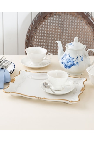 Madame Coco Camelote Varaklı Küçük Tepsi 1plse032