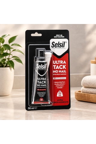 Montaj Yapıştırıcı Metal, Cam, Plastik, Ahşap, Beton Beyaz