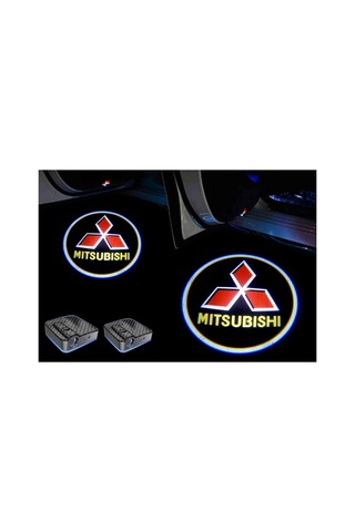 Mitsubishi Kapı Altı Led Aydınlatma Araç Logolu Mitsubishi Kapı Altı Led Aydınlatma Araç Logolu