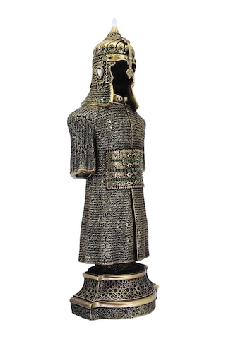 Nakkaş Zırh Boytu Büyük Boy Antik Sarı