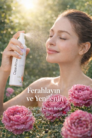 Clean Rose Cleanrose Hassasiyet Karşıtı Rahatlatıcı Yüz Toniği 150 Ml - Ferahlatıcı Ve Arındırıcı Cilt Bakımı