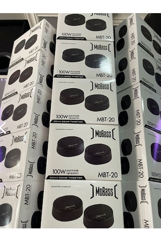 Mbt-20 20mm Dome Tweeter 50w Rms Power 100w Max Power 2li Takım