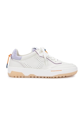 Barracuda Kadın Hakiki Deri Kırık Beyaz Sneakers & Spor Ayakkabı 511 Bd1481b Bn Ayk Y25 Off Whıte/glıcıne Kırık Beyaz